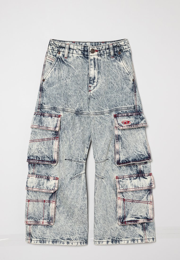 Diesel Relaxed fit jeans blauw Diesel Relaxed fit jeans blauw