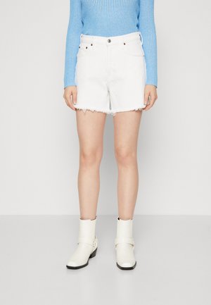 CURVE LOVE FRAY HEM DAD  - Shorts vaqueros - white