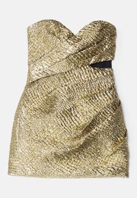 CINDI MINI DRESS - Koktélruha / Partiruha - gold leaf