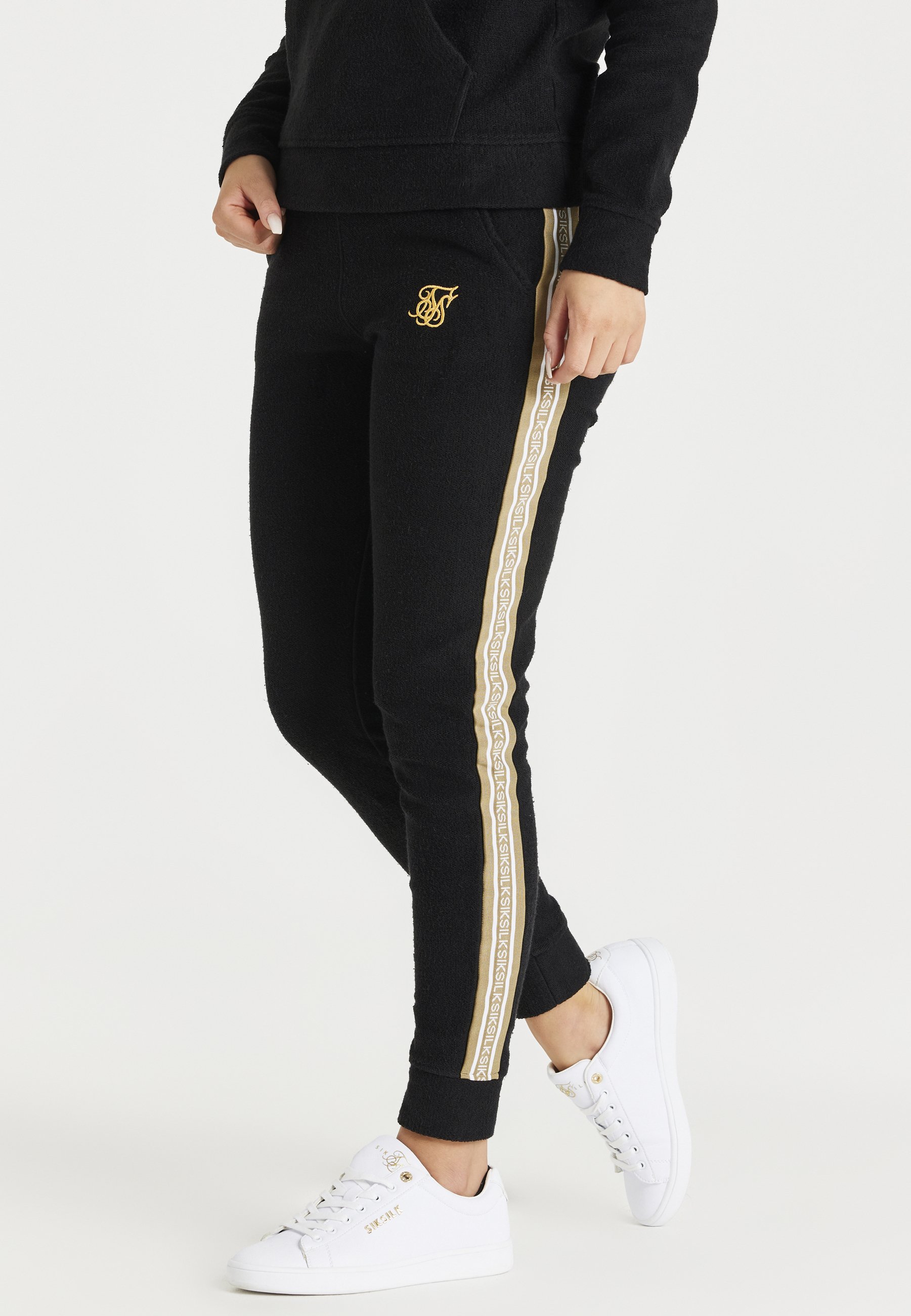 SIKSILK EMBROIDERED CROP TEE - Print T 