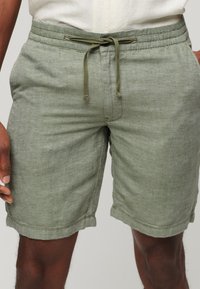 Superdry & Co DRAWSTRING - Pantalones deportivos - grau grun