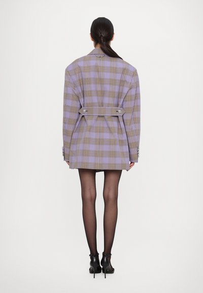 Rabanne Blazer - purple/orange/cream/blue