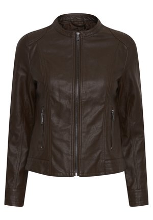 b.young, BYACOM - Veste en similicuir - java