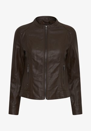 b.young, BYACOM - Veste en similicuir - java