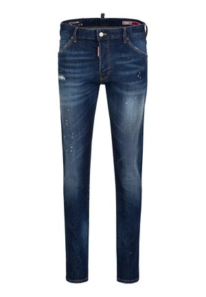 DSQUARED2 ICON, DSQUARED2 ICON SLIM-FIT-JEANS TEDDY JEAN - Slim fit jeans - blue