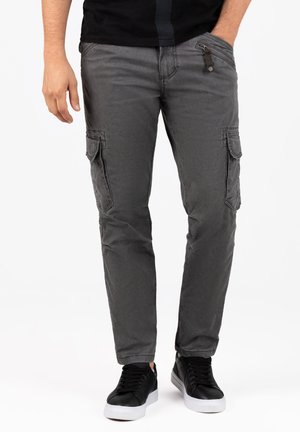 TIMEZONE, REGULAR BENTZ - Slim fit jeans - charcoal grey