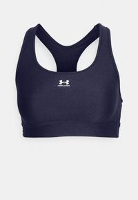 Under Armour HEATGEAR MID PADLESS - Sujetadores deportivos con sujeción media - midnight navy/white