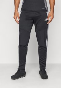adidas Performance - TIRO 24 WINTERIZED PANTS - Tracksuit bottoms - black/light onix Thumbnail Image 1