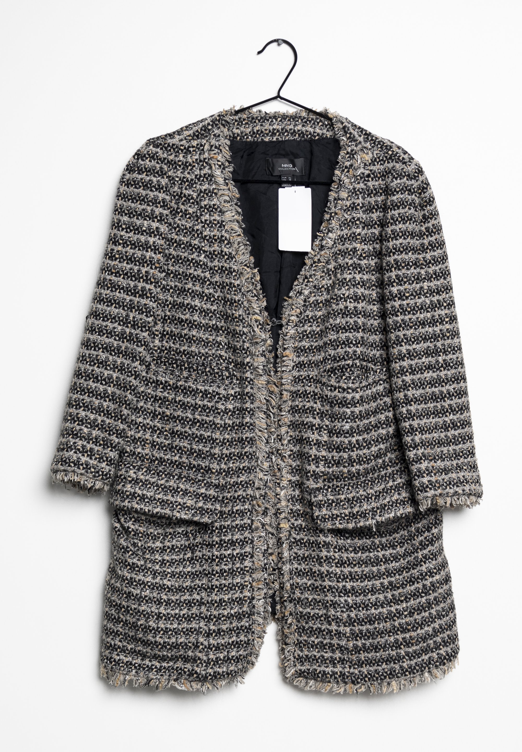 zalando mango grauer mantel