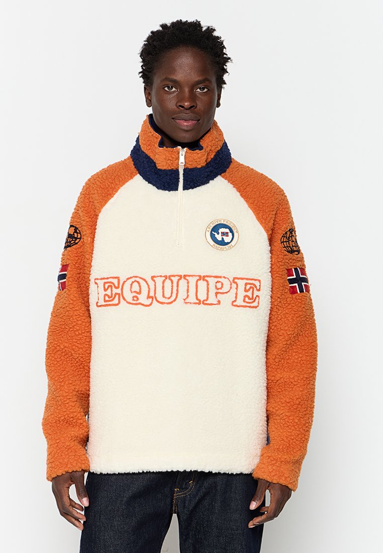 Napapijri Fleece trui meerkleurig Napapijri Fleece trui meerkleurig