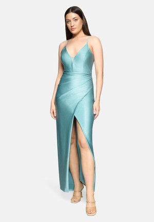 IM GLITZER-LOOK ABEND - Gallakjole - mint silver