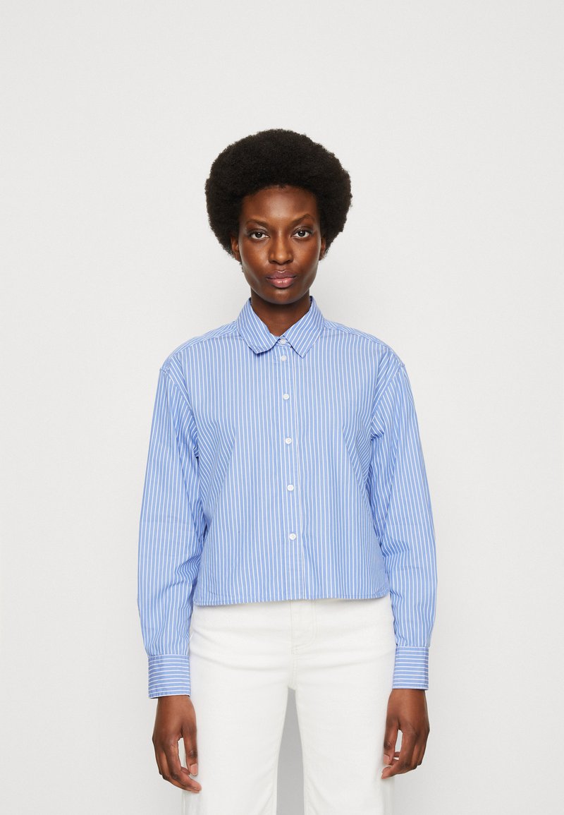 GAP Buttondown blouse blue/light blue Zalando.co.uk