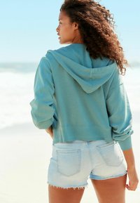 Next REGULAR FIT - Mikina so zipsom - green