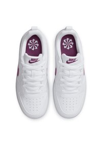 Nike Sportswear COURT BOROUGH LOW UNISEX - Sapatilhas - white hot fuchsia