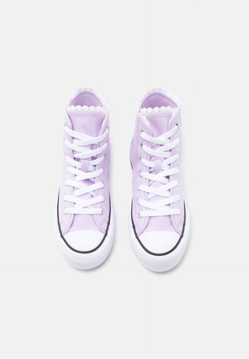 Converse CHUCK TAYLOR ALL STAR LIFT PLATFORM BUBBLE FLOWERS UNISEX - High-top trainers - lavender latte/white/black — foto 4