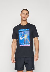 Nike Performance COURT TEE  - Αθλητικό μπλουζάκι - black