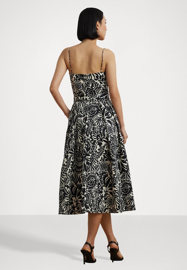 STRUCTURED FAILLE COCKTAIL WITH BELT - Cocktail dress / Party dress4