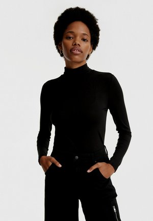 CASSANDRA - Long sleeved top - schwarz