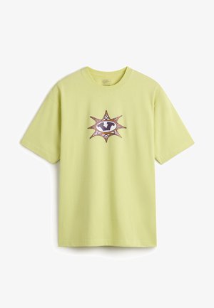 Vans STAR CHECKER - T-shirt con stampa - light green