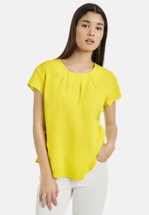 KURZARM FLIESSENDE  - Bluse - vibrant lime