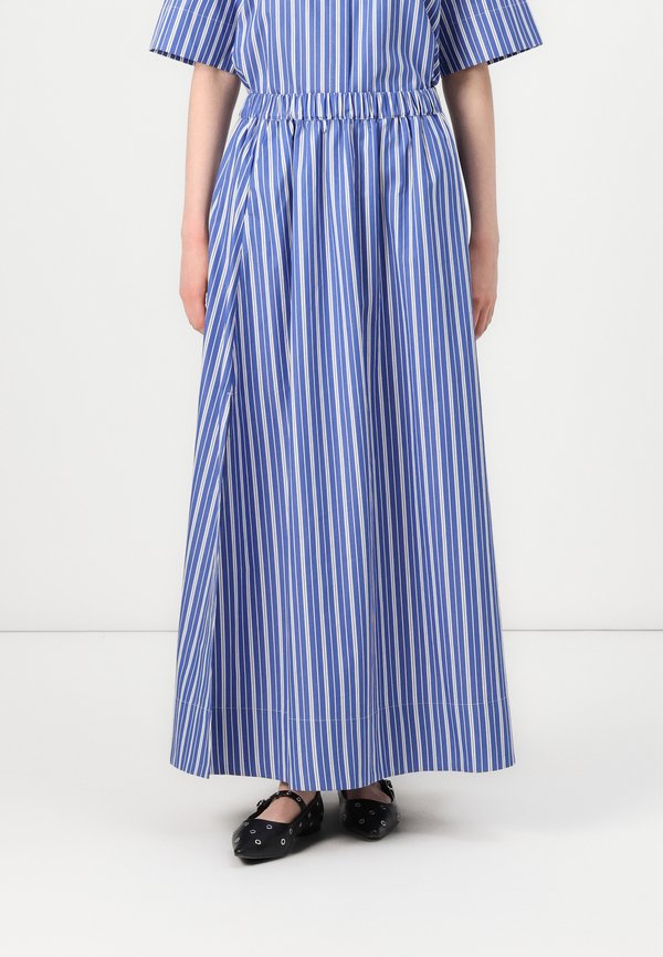 SLFFIA STRIPED SKIRT - Maxi skirt