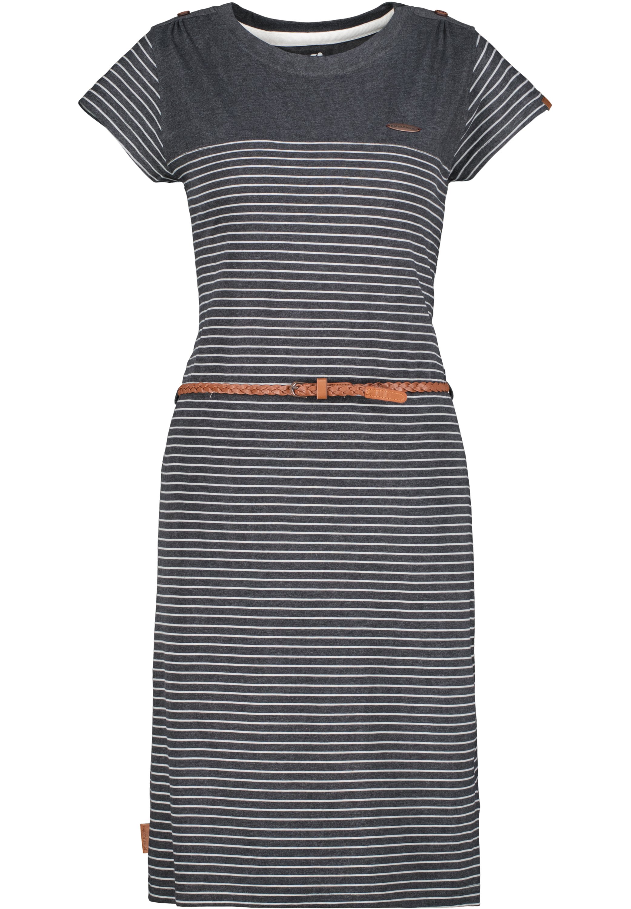 Alife & Kickin Marleneak B Dress Femme-Robe Décontractée-Taille XS à XXXL, Moonless, XL