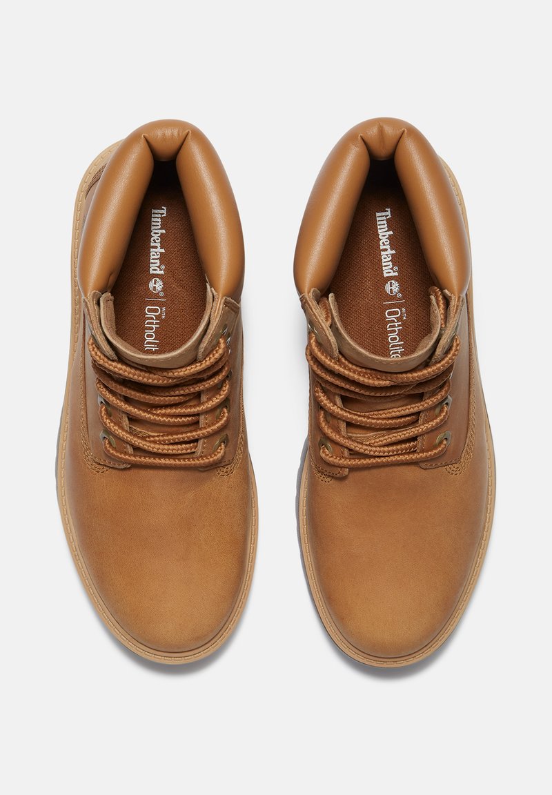 Timberland WATERPROOF - Kotníkové boty na platformě - wheat