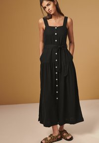 Next MIDI - REGULAR FIT - Denné šaty - black