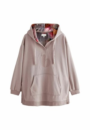 LONGLINE   - Pulover s kapuco - pink