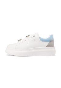 Non selezionato, bianco blu