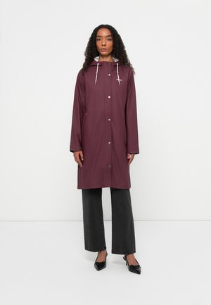 WINGS A SHAPE RAIN COAT - Blouson - burgundy