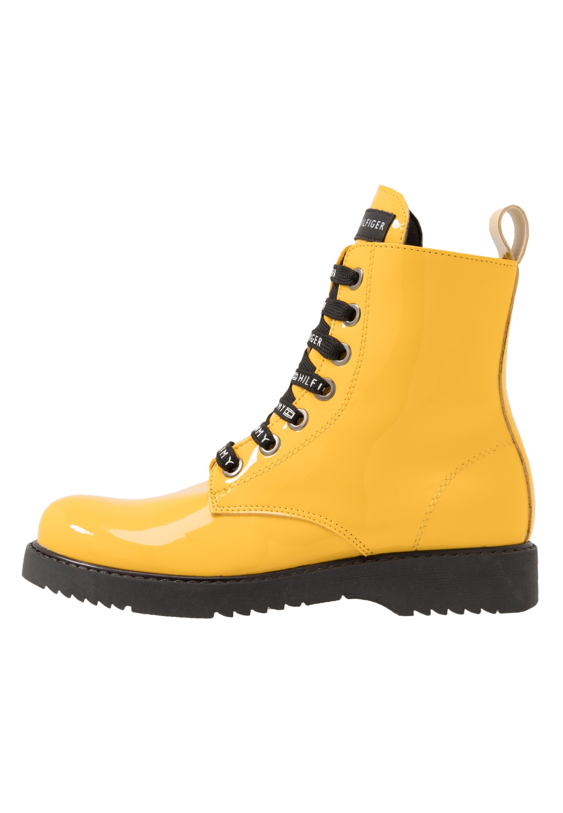 tommy hilfiger lace up ankle boots