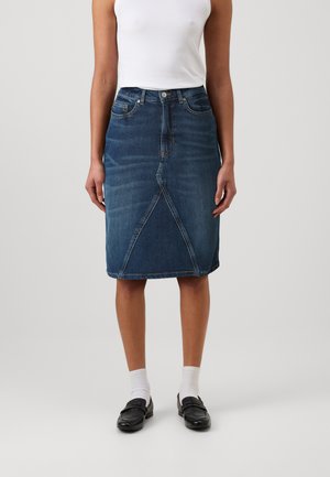 ONLNORMA PENCIL SKIRT - Denimová sukňa - medium blue denim