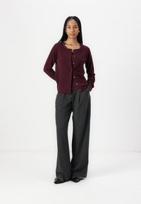 Rosemunde LAICA O NECK CARDIGAN - Kofta - winetasting