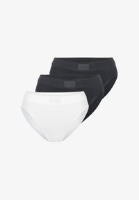 Unausgewählt, weiß/schwarz