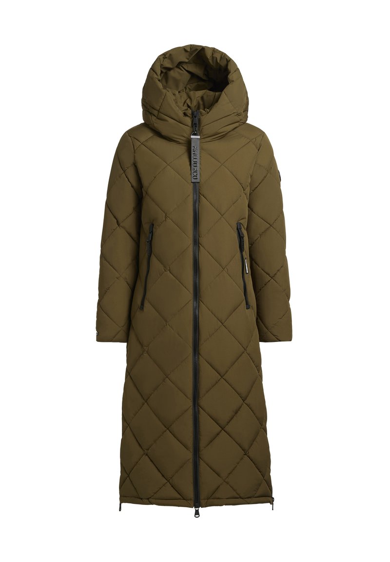 khujo Wintermantel kaki