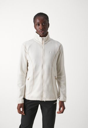 WOMEN'S ROSEMOOR FLEECE JACKET II - Flísová bunda - ecru