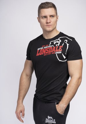 NORMALE PASSFORM WALKLEY - T-Shirt print - black