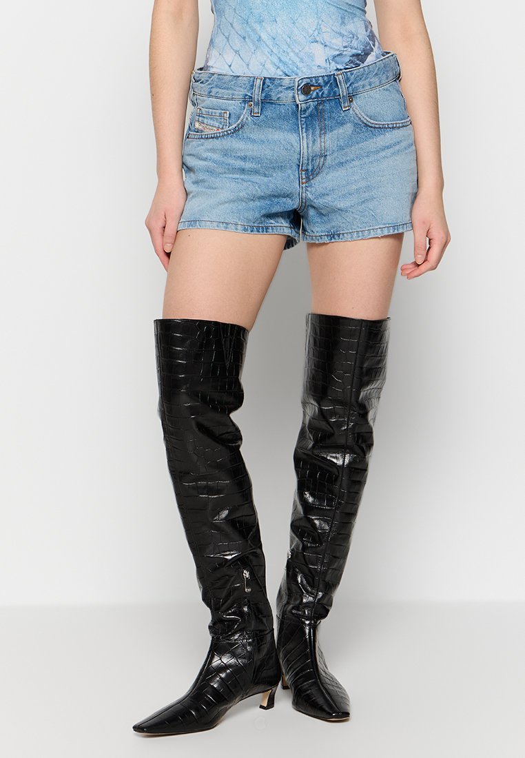 Diesel Jeansshort blauw