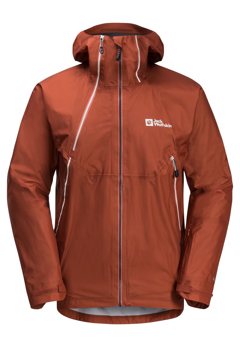 Jack Wolfskin Regenjas bruin Jack Wolfskin Regenjas bruin