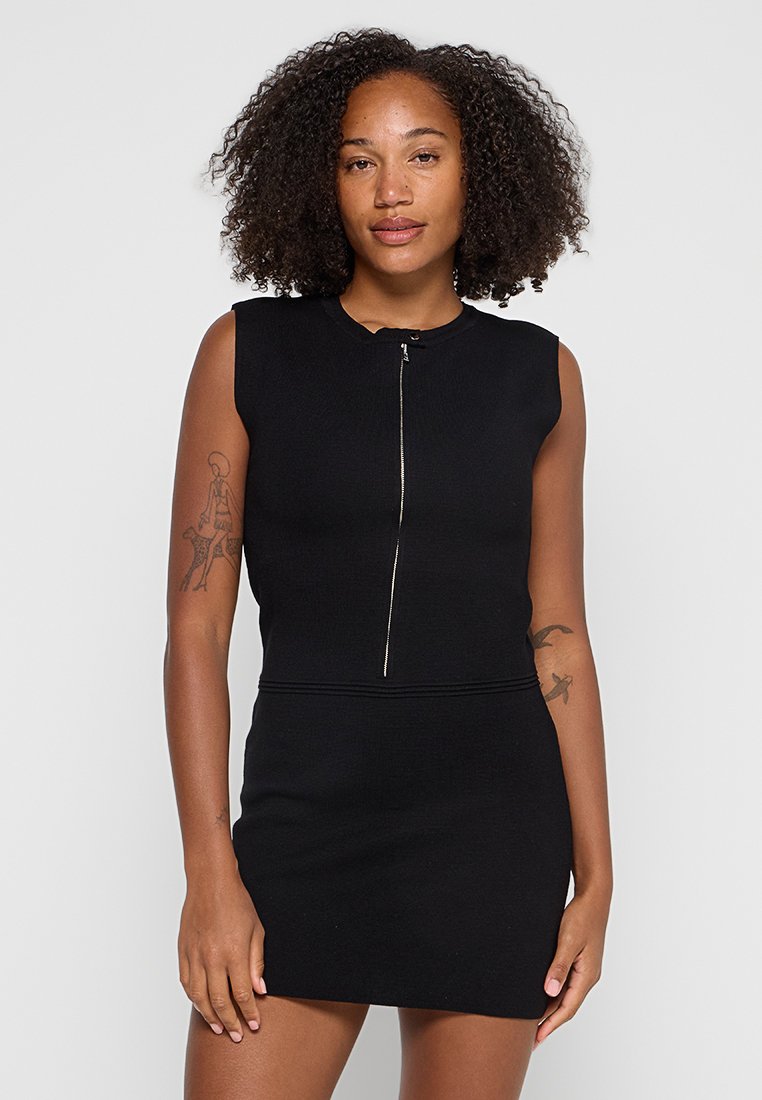 Mango Etui-jurk zwart Mango Etui-jurk zwart