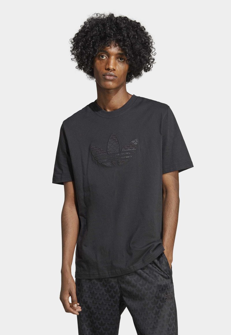 adidas Originals MONO TEE Camiseta estampada black/negro Zalando.es