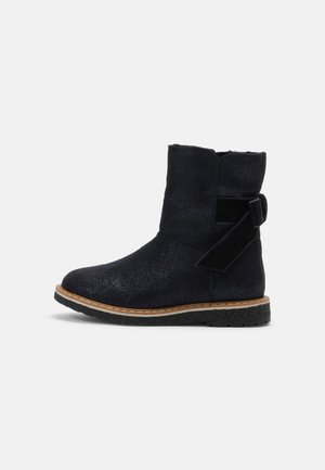 LEATHER - Stivali da neve - dark blue