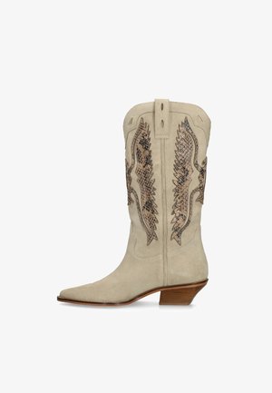 sacha, Cowboy-/Bikerlaarzen - beige