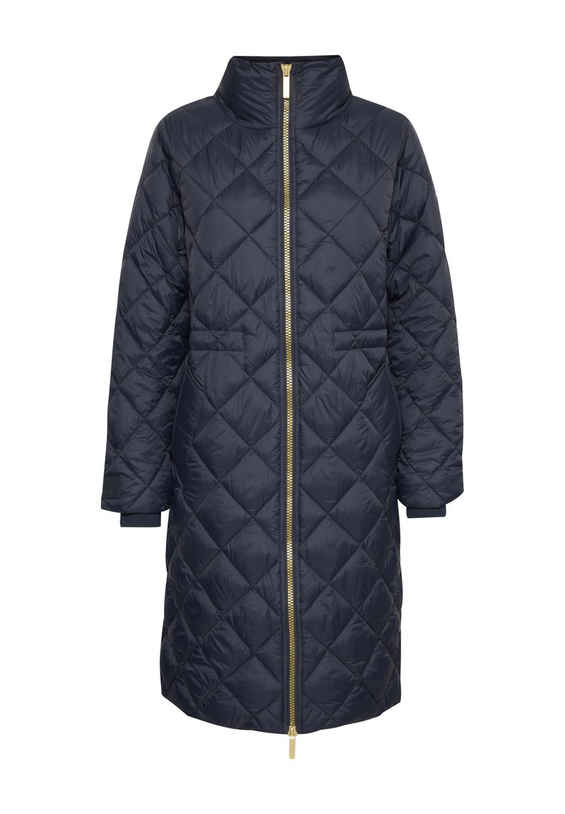 Part Two Wintermantel donkerblauw