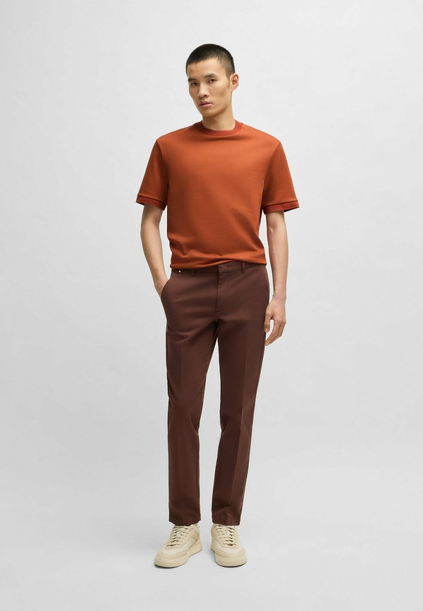 Basic T-shirt - dark orange six4