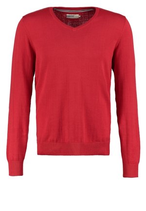 Strickpullover - red