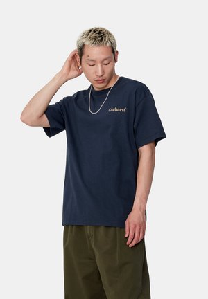 Carhartt WIP T-Shirt print - air force blue