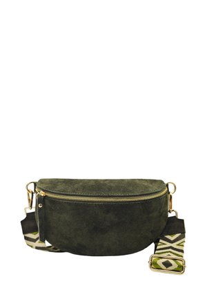 DEMI LUNE B - BANANE - Sac bandoulière - kaki nubuck