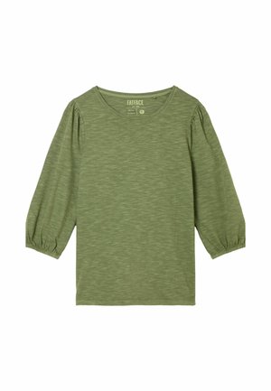 REGULAR FIT - Langarmshirt - olive green